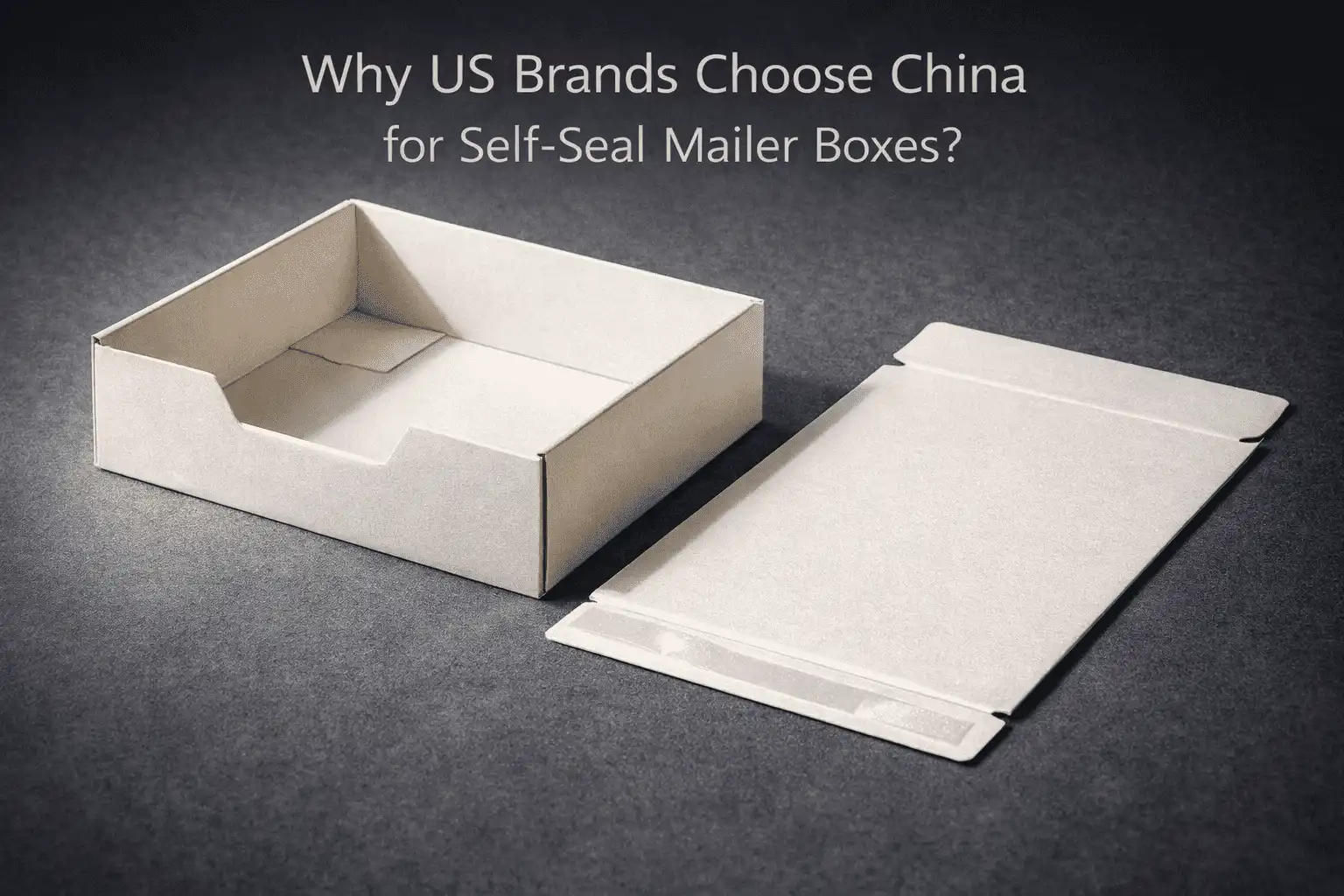 Why US Brands Choose China for Self-Seal Mailer Boxes?